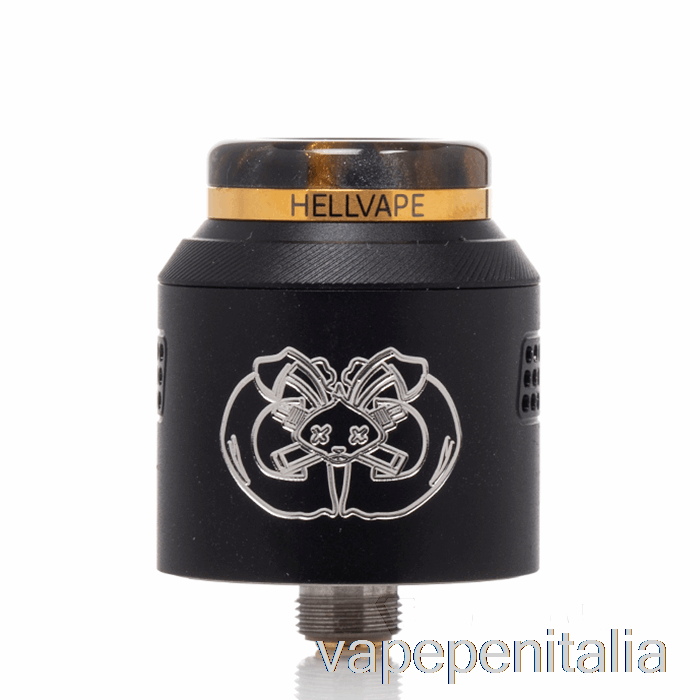 Vape Italia Hellvape Drop Dead 2 24mm Rda Nero Opaco